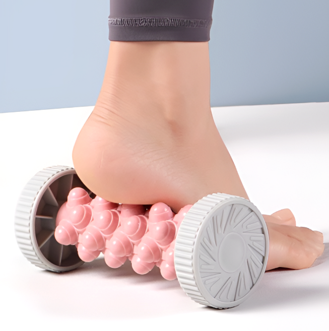 록스 풋롤러 발마사지, 1개, 그레이