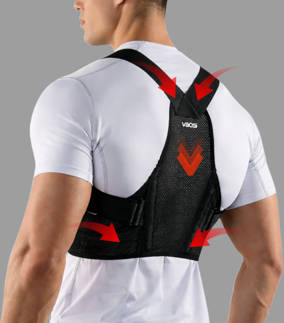 루하무드 바른자세 거북목 굽은등 어깨 교정밴드, 1개