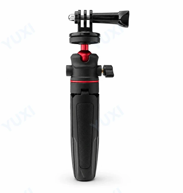 DJI 오즈모 포켓 4/3 액션6/5Pro/4 인스타360 X5/X4 에이스 프로 2 고프로 13용 미니 확장형 삼각대 셀카봉, 1개, 01 검정색