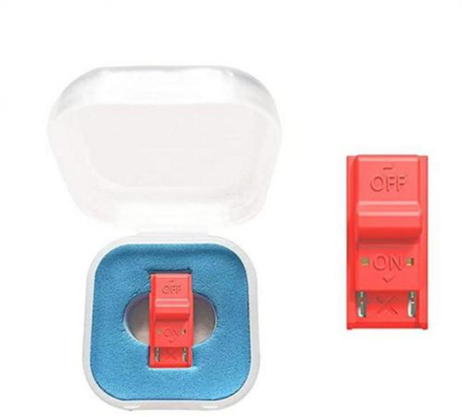 닌텐도 스위치용 플라스틱 지그 커넥터 미니 게이머용 짧은 커넥터 스위치 Rcm 교체 Rcm 클립 립, [01] red, 1개, 2) 01