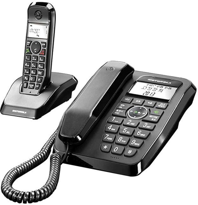 모토로라 디지털 유무선 전화기 SC-250A, (새상품)SC-250A