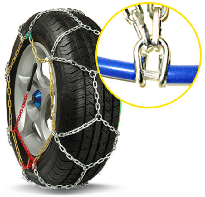 KN 합금사슬 12mm 겨울체인 수입사슬 경차 승용차 SUV 폭설대비, 1개