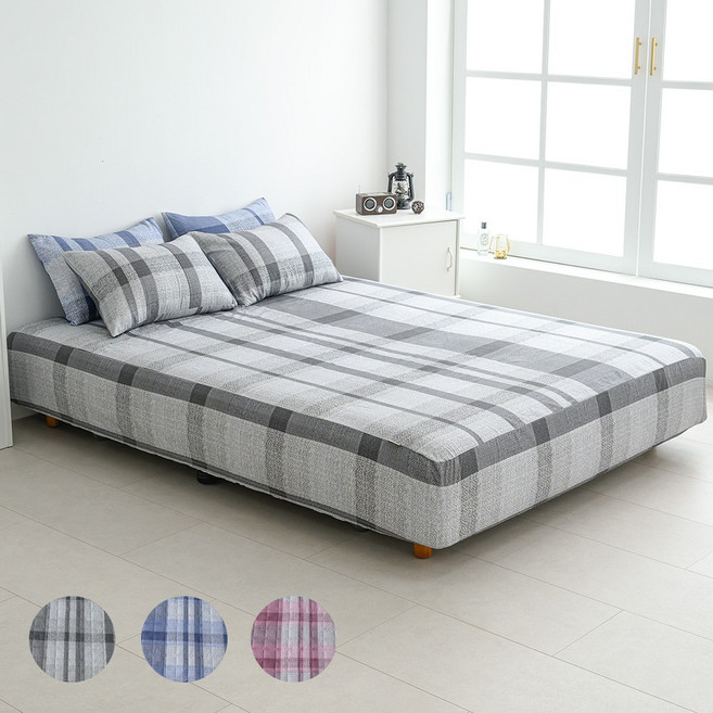홈홈 국내 제조 반트 홑겹 매트리스커버