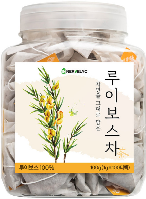 이너블릭 루이보스차 1500만 티백 판매 돌파 PLA 친환경 필터, 1개, 100개입