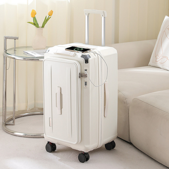 베리어튼 듀얼포켓 디럭스 확장형 TSA USB 화물용 캐리어[5년AS]