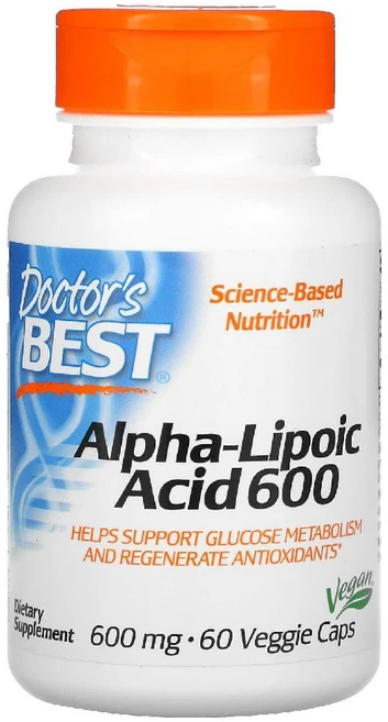 닥터스베스트 알파리포산 600mg 베지캡슐 60정, 3개 - 쿠팡