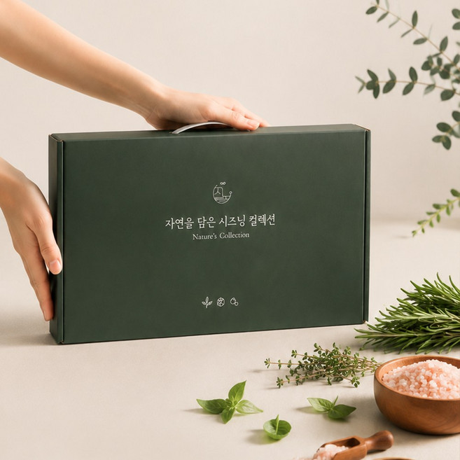 지노네상점 자연을 담은 시즈닝 컬렉션 허브 향신료 10종 선물세트 답례품, 1세트