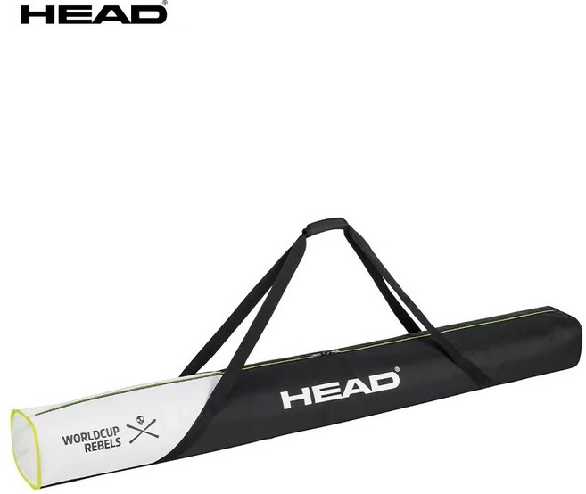 헤드(Head) 스키 백팩 대용량 건습 분리 방수 스노우보드/스키 공용 다기능 스포츠 부츠 가방, 1개, 블랙 앤 화이트