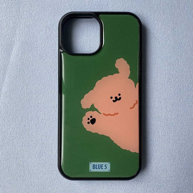 블루파이브 하이애니멀 댕댕이 강아지 에폭시 범퍼 케이스