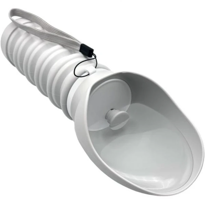 이지 도즈 접이식 반려동물 물병 여행용 휴대용 개 물 디스펜서 누수 방지 BPA 프리 볼 부착 하이킹 산책 야외 모험에 이상적입니다, 1개 - 쿠팡