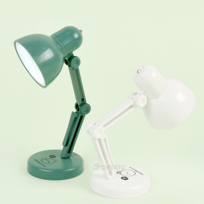 초미니 LED 스탠드 휴대용 무선 클립 미니 독서등 북라이트, 단품