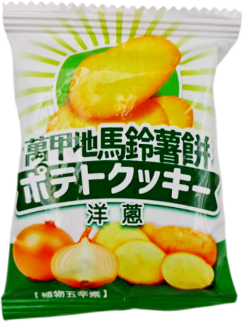 萬甲地 馬鈴薯餅 洋蔥口味, 600g, 1套