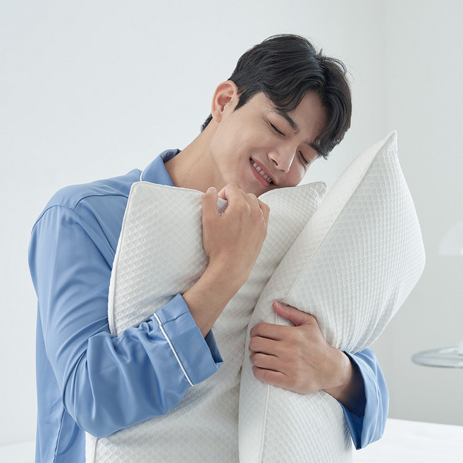통기성 5배 트레이시 라텍스 메모리폼 베개커버