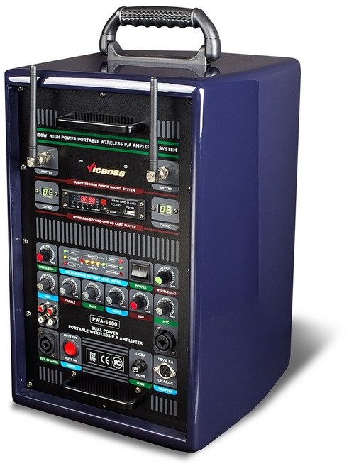 VICBOSS 빅보스 충전용 포터블 앰프 PWA-5600