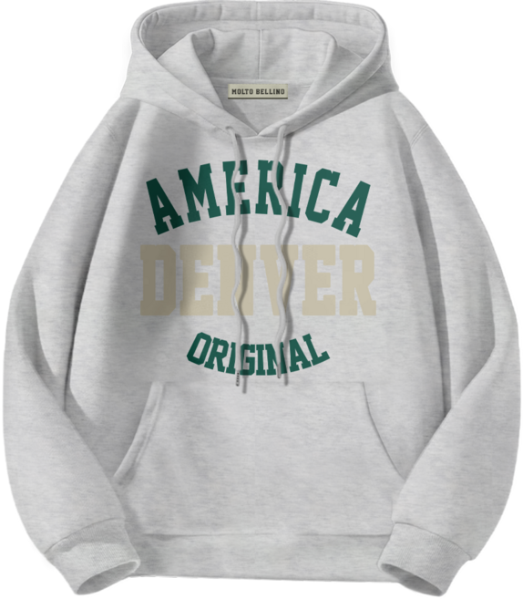 몰토벨리노 ST 덴버 오버핏 후드티