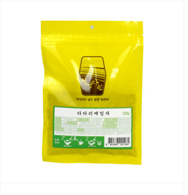 타타리 메밀 차 120g 오대산식품 볶은 국산 가루, 1개, 1개입