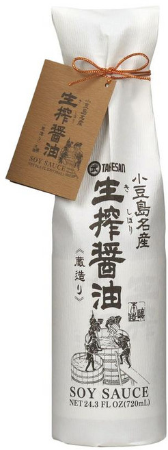 TAKESAN KISHIBORI 간장 (오리지널 600ml(24온스) 순수 장인 일본 간장. 1년 숙성된 천연 배럴 방부제 없음 202719, 1개, 600ml