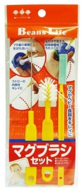 아트박스/엠제이씨 마메이타 머그물병전용 세척브러시세트(AB-530), 1개