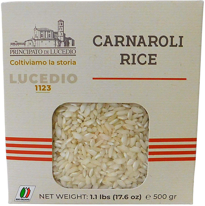 프린치파토 디 루체디오 카르나롤리 쌀 500그램 Principato Di Lucedio Carnaroli Rice 1.1 Pound, 1개