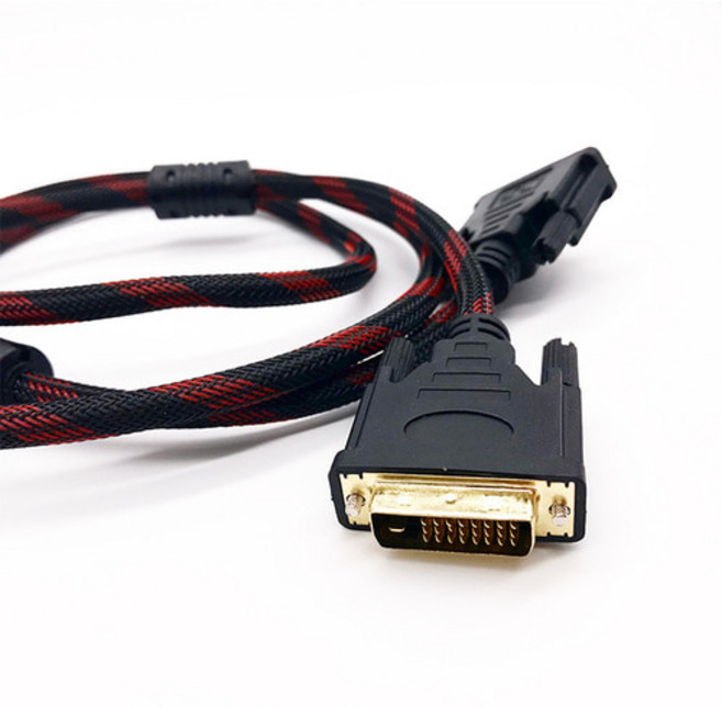 야인컴퓨터 YAIN YL001 DVI-D 듀얼 케이블 (1.5m) 24+1, 1개