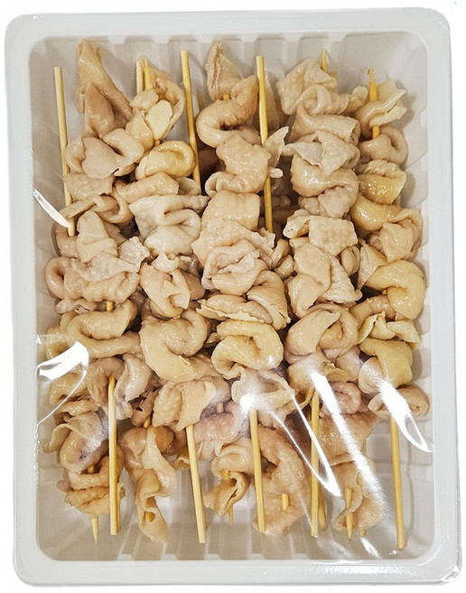 꼬치마트 국내산 닭껍질 꼬치 공장직영 해썹인증, 45개, 35g