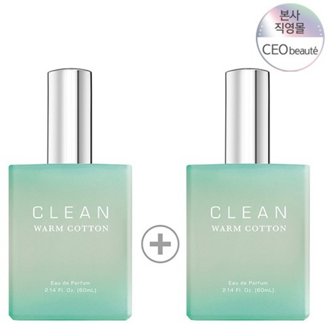 [공식수입] 클린 웜 코튼 EDP 60ML 2개 세트