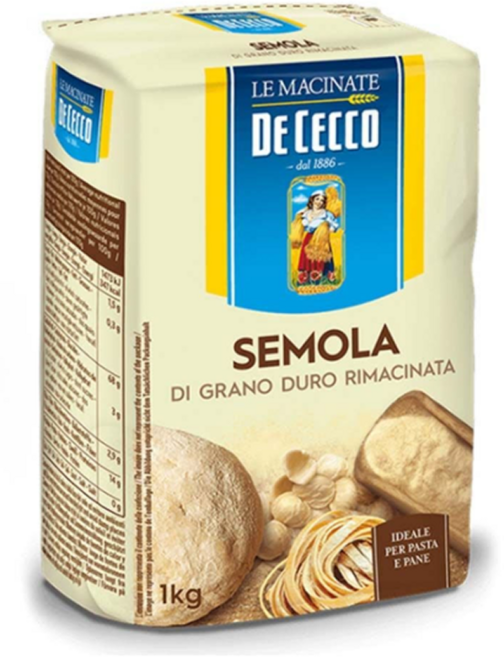 데체코 세몰리나 듀럼밀 박스 (1kg x 10개입) 디벨라 대용 파스타 밀가루, 1kg, 10개