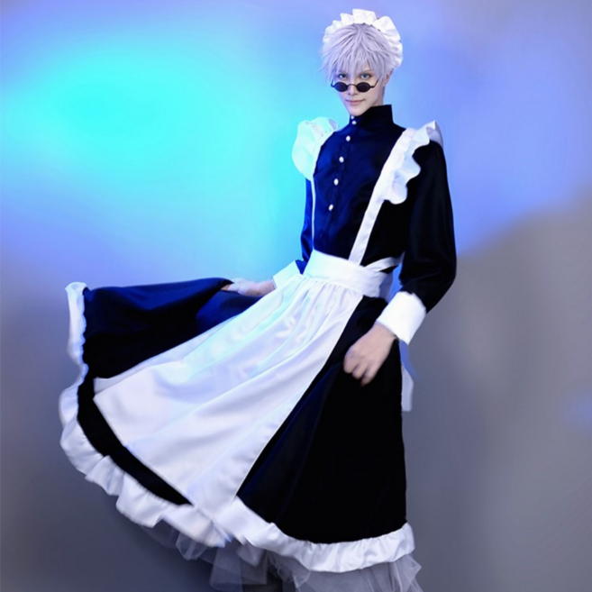 남자 메이드복 졸업사진 할로윈 맨 코스프레 파티의상