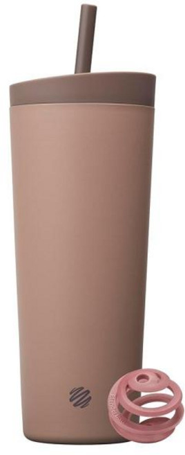 블랜더보틀 BlenderBottle 셰이커 병 투인원 스테인리스 텀블러 709.8ml 24온스 브라운 코코아