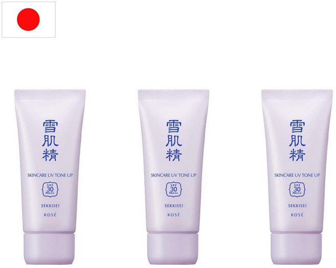 일본 설기정 sekkisei 세이키세 선크림 UV 톤업 35g 3개