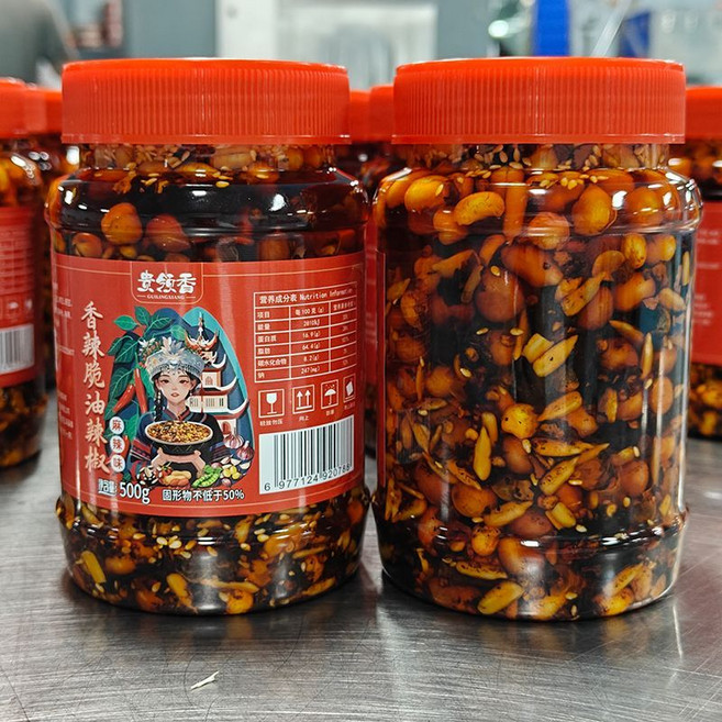 GUIZHOU 라조유 고추만능소스 라조장, 1개, 500g