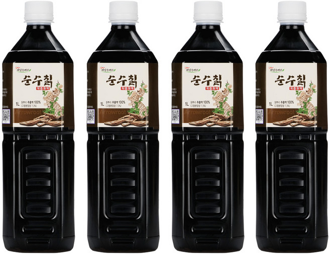 해담은베리 순수칡원액, 1L, 4개