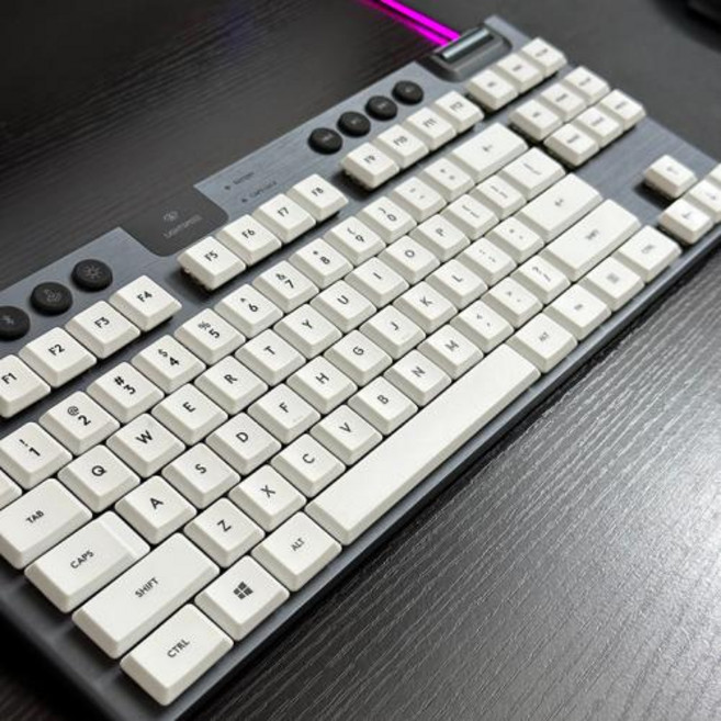 G913 PBT 키캡 G913TKL G813 G915 G915TKL PBT 키캡 신제품, [02] 109 keys full, 7)PBT white