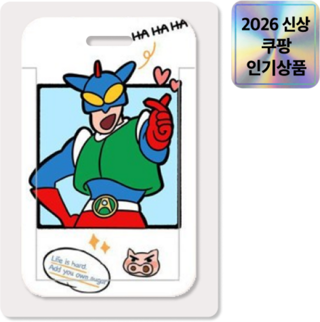 짱구 캐릭터 24종 목걸이 카드 지갑 학생증 사원증 이용권 교통카드 케이스