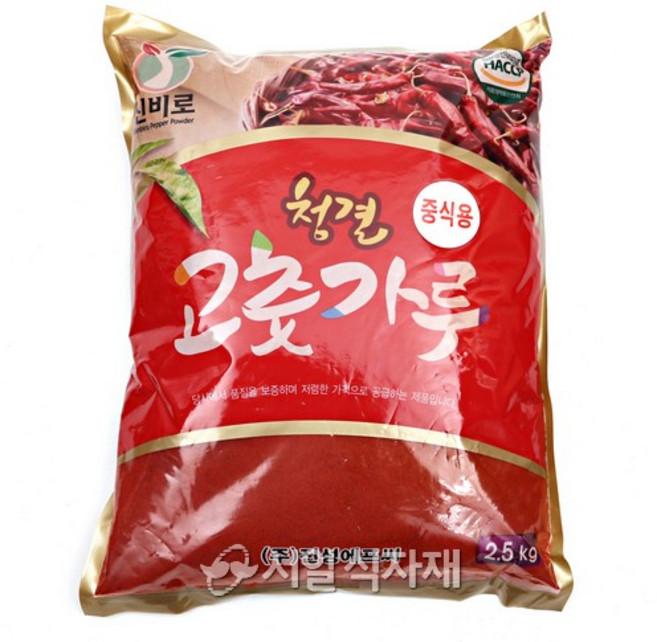 진성 신비로 고춧가루 중식용 2.5kg 중식당용 업소용 짬뽕 중국집 고운 고추가루, 1개