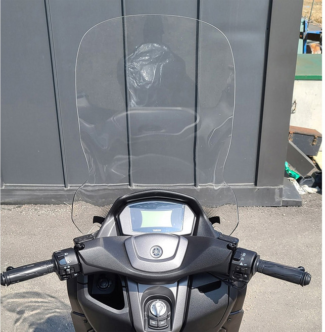 2024 야마하 NMAX 순흥 롱 스크린 80CM, 스모그 21-, 1개