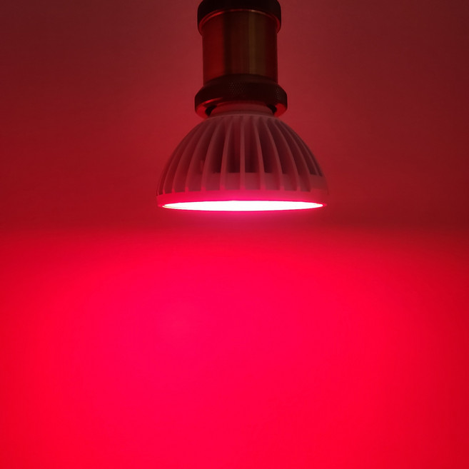 레드 LEDPAR30 집중형 적색 라이브카페 노래방 칼라 파삼공 스튜디오 정육 파30, 1개, 기타색