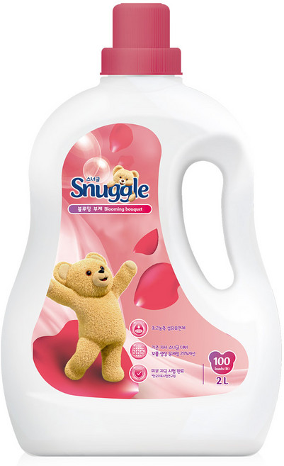 스너글 초고농축 섬유유연제 오리지널 블루밍 부케 본품, 2L, 1개입, 1개