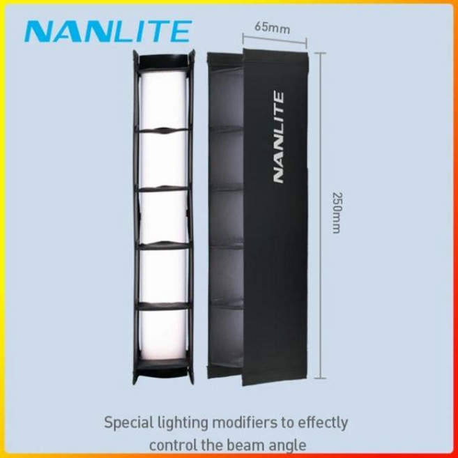 LED 스튜디오 촬영 포토 박스 부스 소프트박스 난라이트 파보튜브 II용 에그크레이트 6C 라이트 액세서리