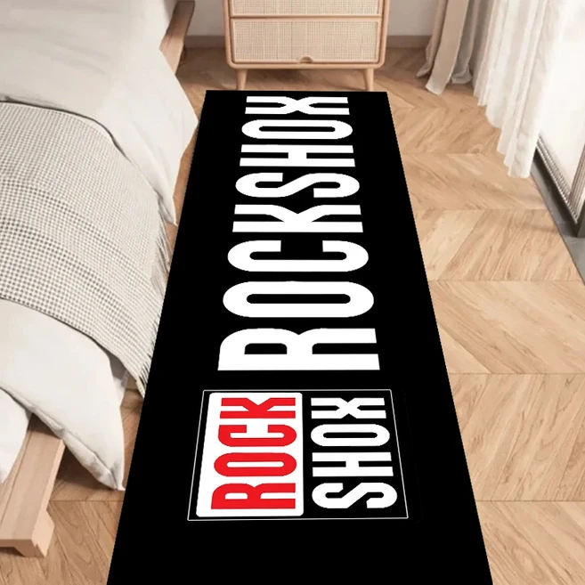 R-Rock-Shox 산악 자전거 도어 매트 입구 미끄럼 방지 빨 수있는 주방 카펫 거실 복도 깔개 욕실 도어 매트, [04] 1PC 50x160cm, [02] 02, 1개