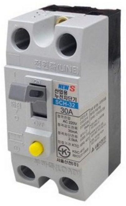 서울산전 산업용 누전차단기 SCH-32 20A, 1개