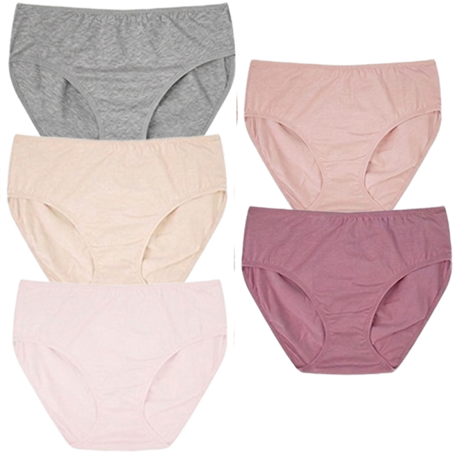 제이모던 국산 네츄럴 면 팬티 5p 빅사이즈까지