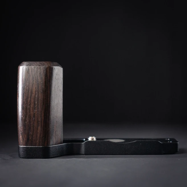 쿠쿠스토어 YUWOOD 솔리드 우드 L 그립 월넛 카메라 핸들 리코 GR3 HDF, 01 CHINA, 01 Rosewood