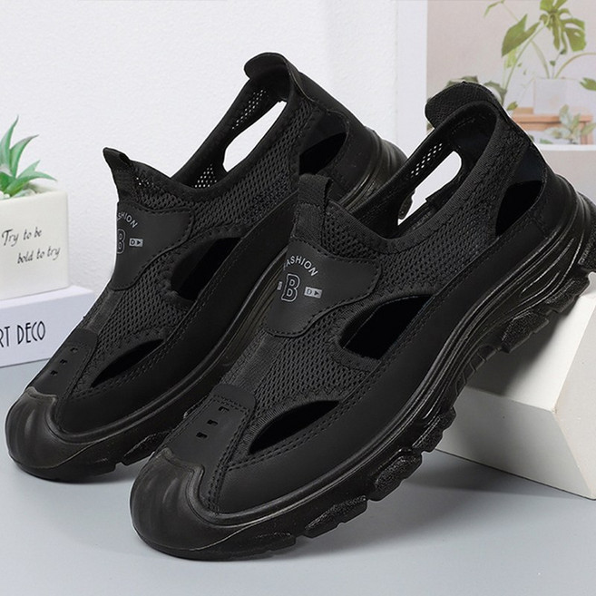 크레스티 여름 통기성 쿠션 물놀이 트레킹화 남성 메쉬 발편한 스포츠 샌들