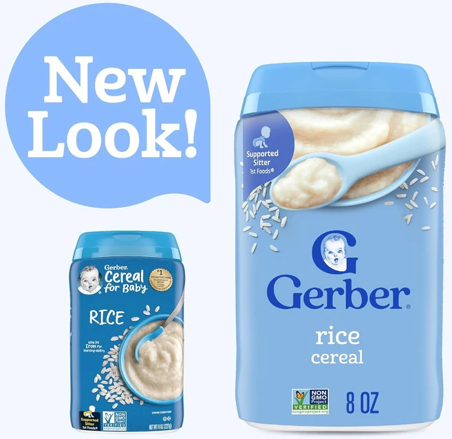 거버 시리얼 227g, 쌀(Rice), 1개 - 쿠팡