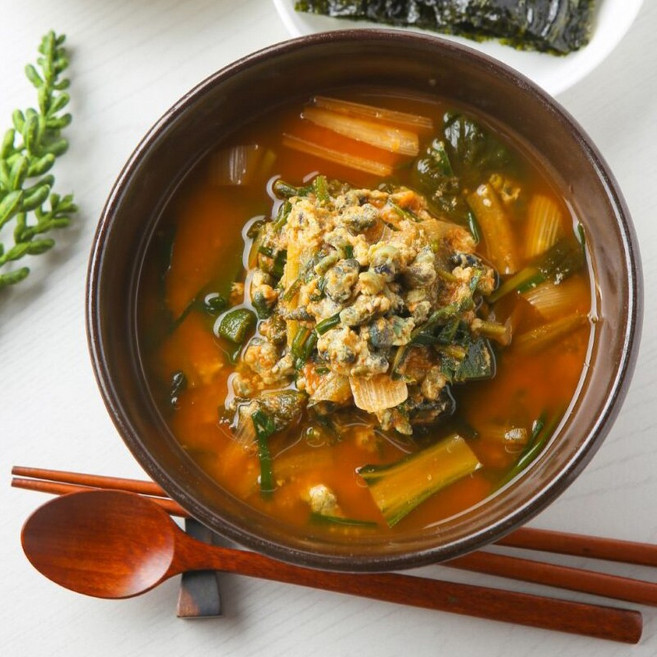 충청도식 찐 맛집 올갱이 다슬기 해장국, 230g, 5개