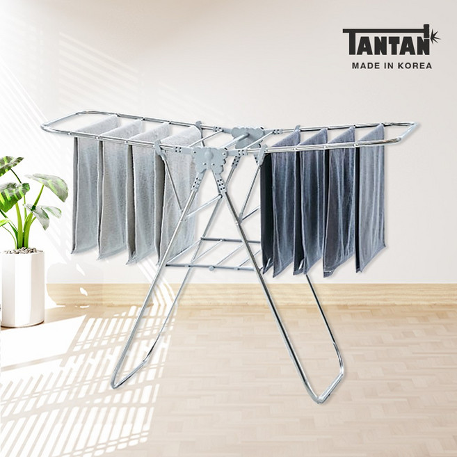 탄탄 국내생산 30년 특허받은 탄탄 빨래건조대 S, 단품