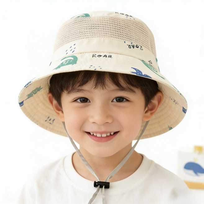 시월에인절 아동용 버키햇 벙거지 모자 여름 썬햇