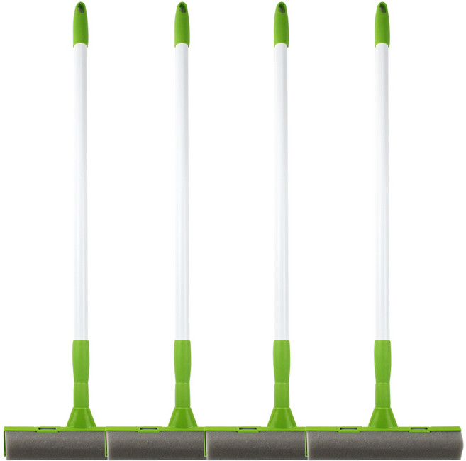 3M 다용도 스펀지 클리너 롱핸들, 단일, 4개