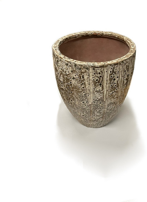 도자기 화분(대) 인테리어 빈티지 텃밭 도자기 화분 분갈이 홈가드닝 원형 장식 디자인 유광 세라믹, 1개